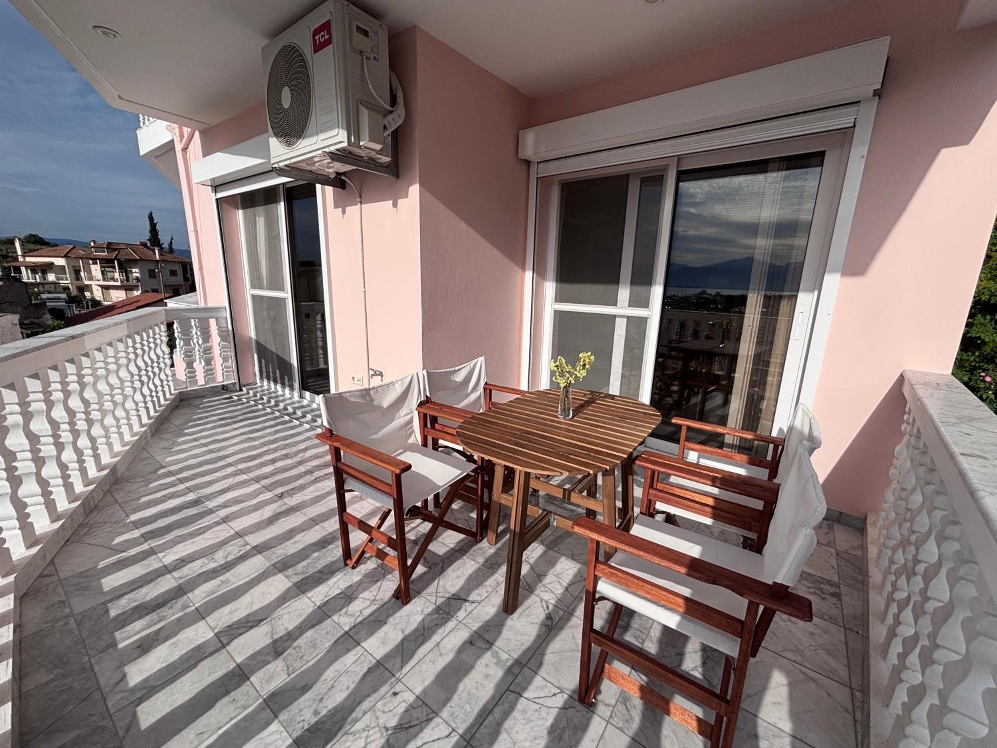 Appartement 180° View à Nauplie Extérieur photo